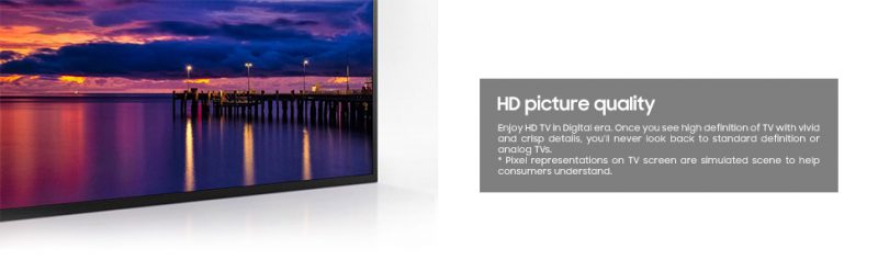 samsung 32inch tv on emi